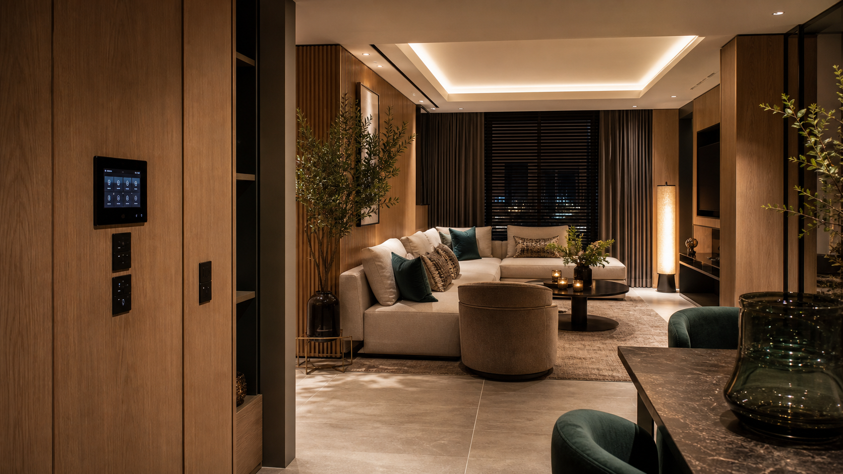 Premium smart suite leefruimte